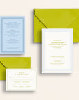 The Craftsman Collection: Invitation Suite with Mail-In Response