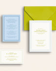 The Craftsman Collection: Invitation Suite with Online Response Card