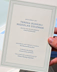 The Craftsman Collection: Invitation Suite with Mail-In Response