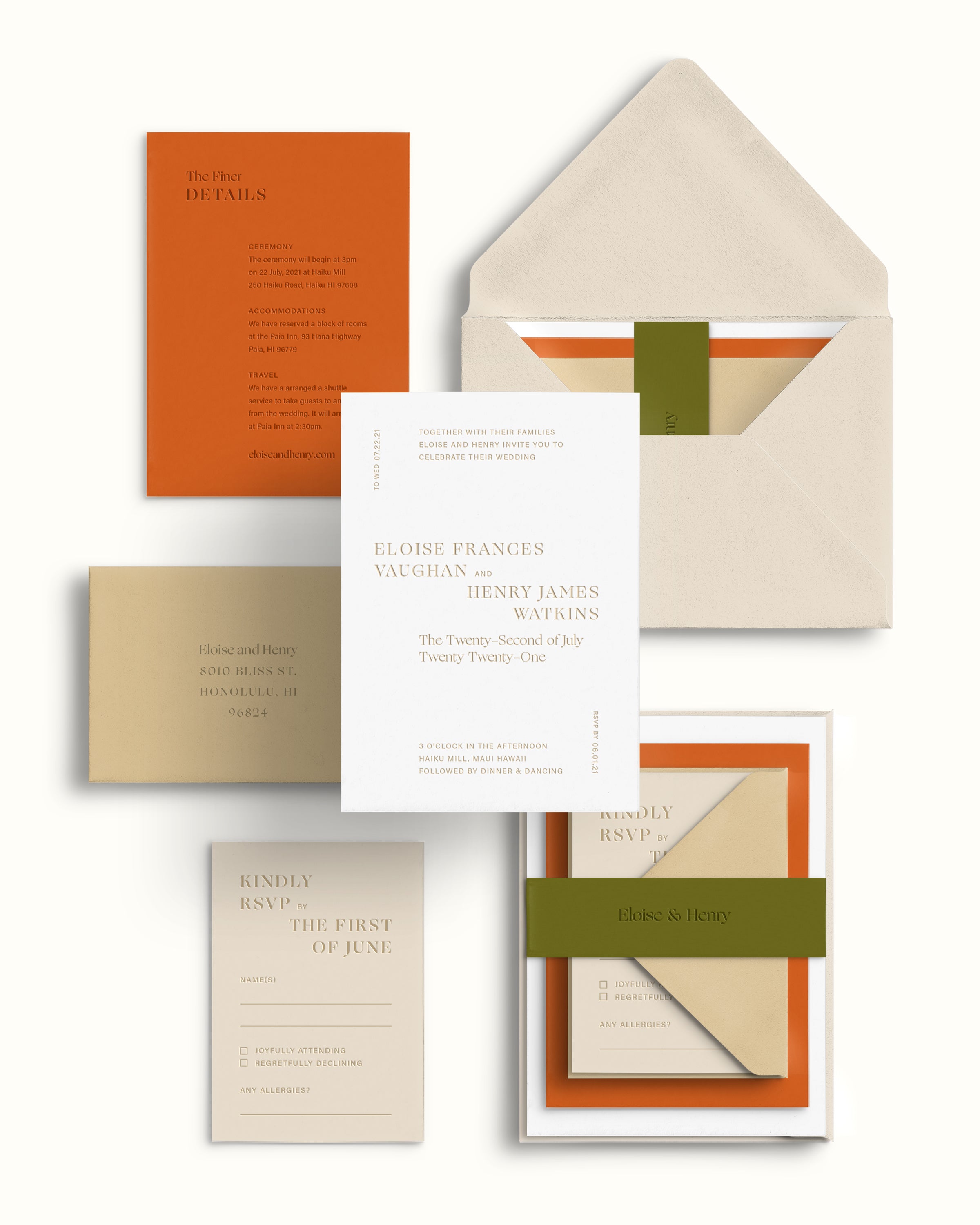 Wedding on sale invitation suites