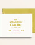 The Resort Collection: Invitation and Envelopes