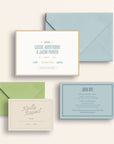 The Resort Collection: Invitation Suite with Mail-In Response