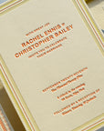 The Craftsman Collection: Invitation and Envelopes