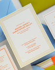 The Craftsman Collection: Invitation Suite with Mail-In Response