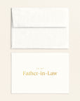 To My Father-in-Law Card