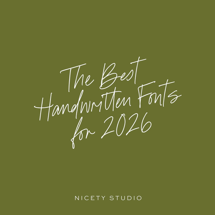 The Best Handwritten Fonts for 2026