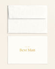 To My Best Man Card