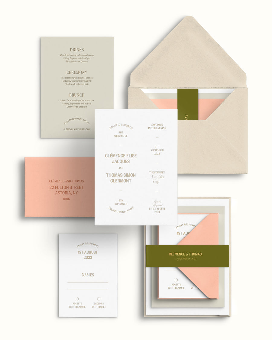 Boutique Invitation Suite