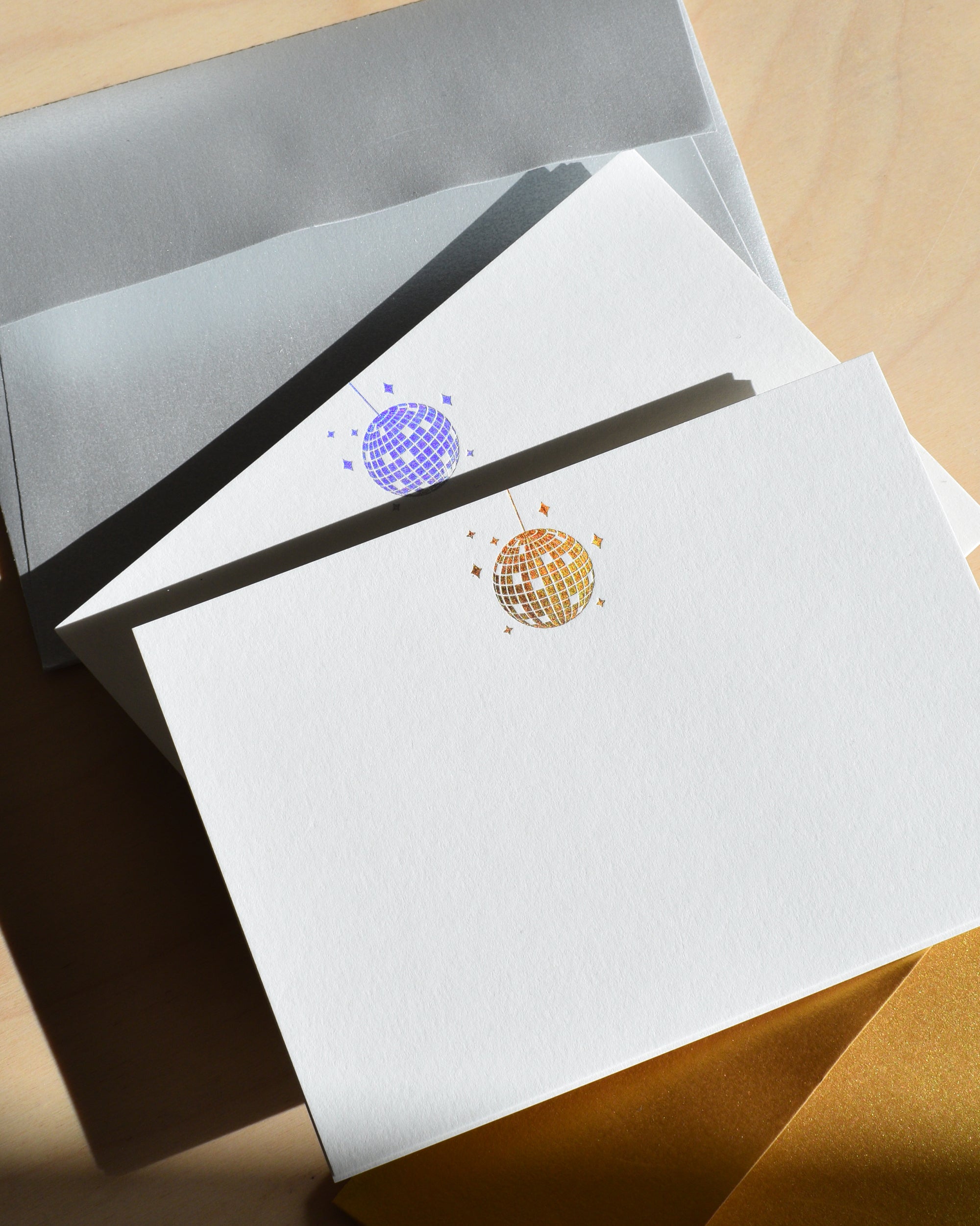 Disco Ball Cards (Gold)