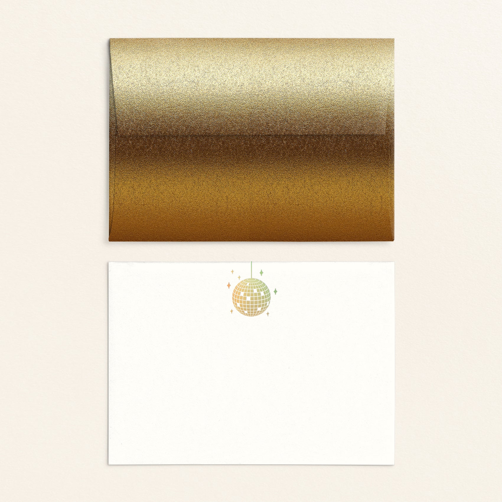 Disco Ball Cards (Gold)