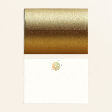 Disco Ball Cards (Gold)