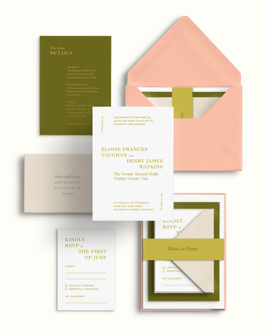 Editorial Invitation Suite