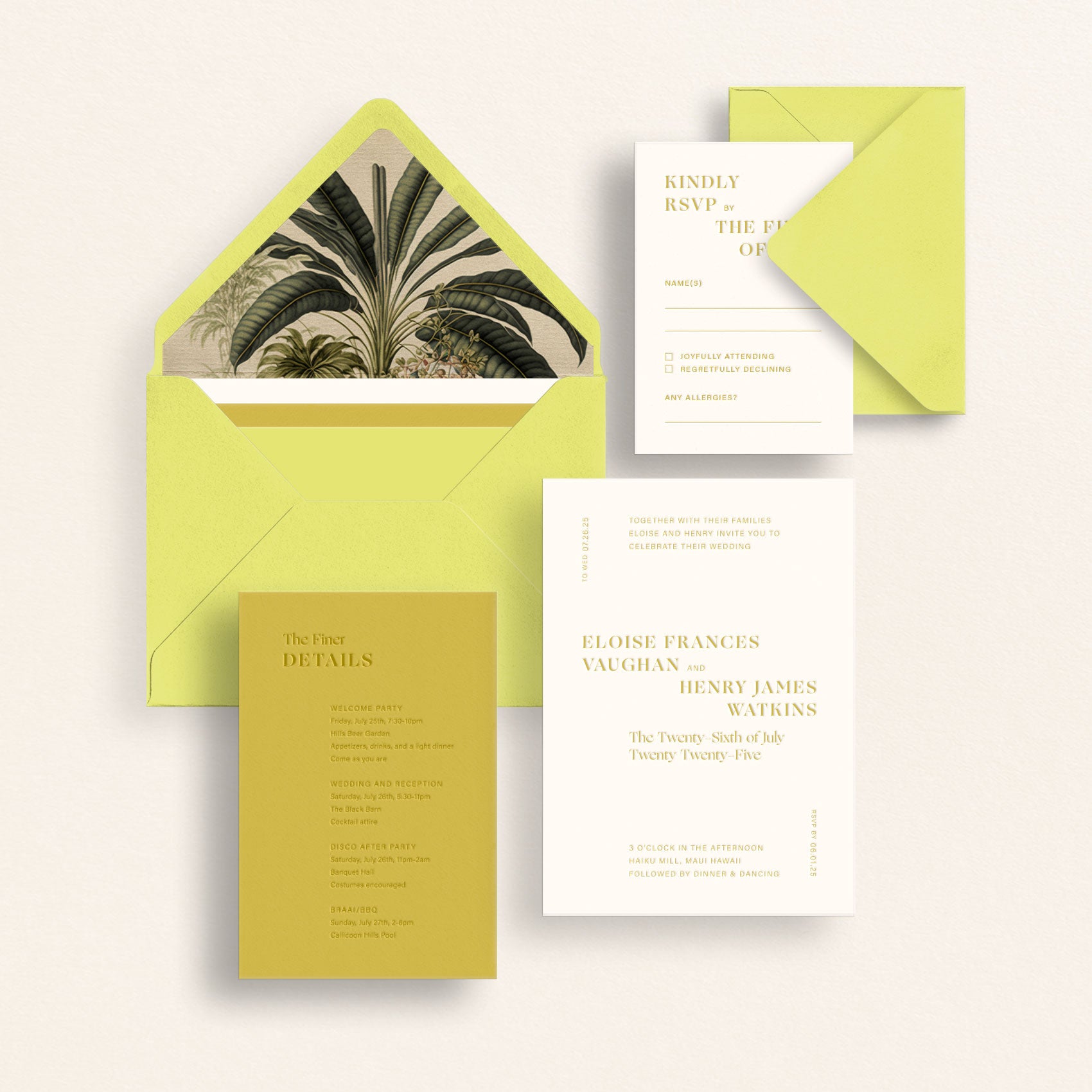 Editorial Suite with Mail-In Response