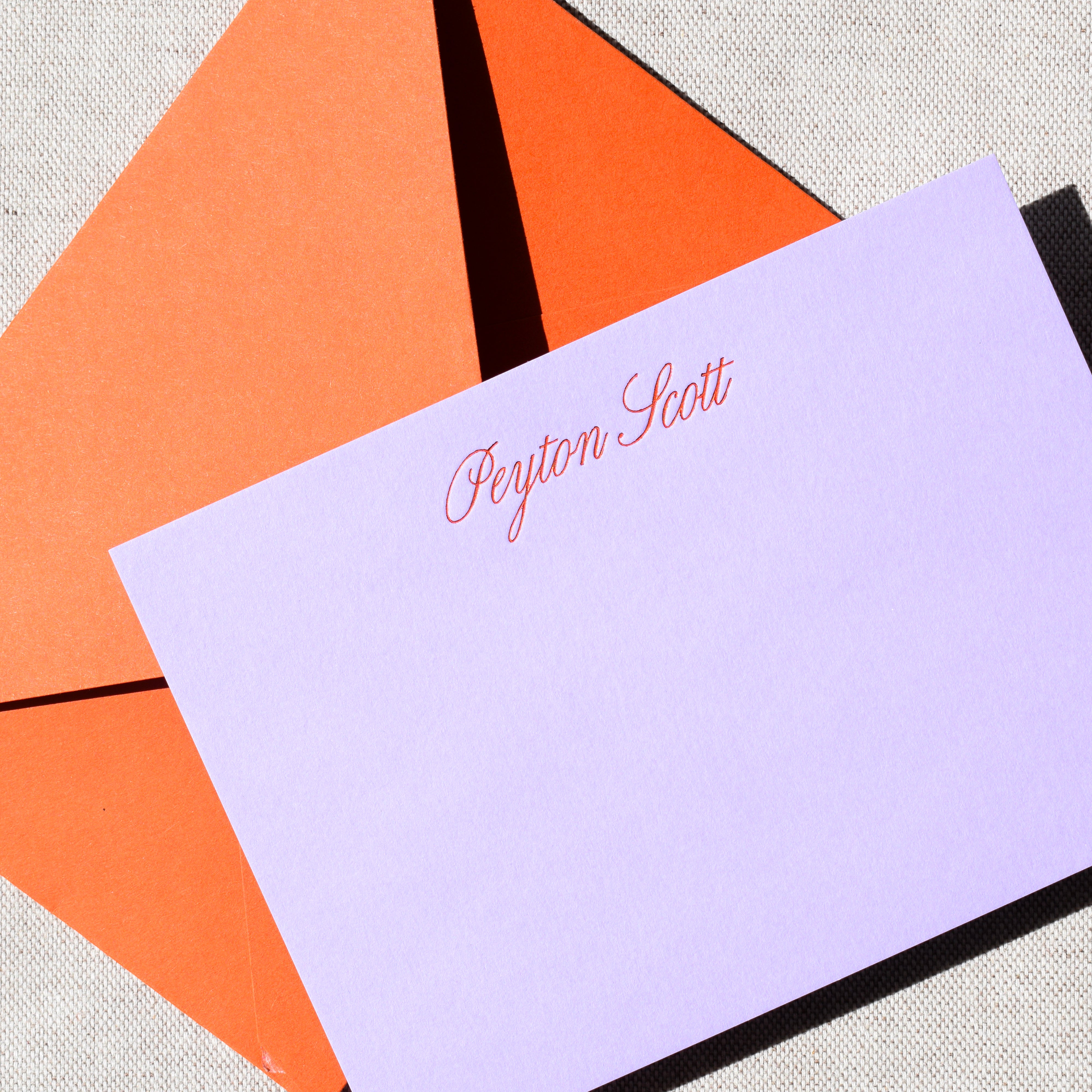 Custom Stationery Set