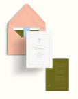 Holiday Invitation and Detail Card