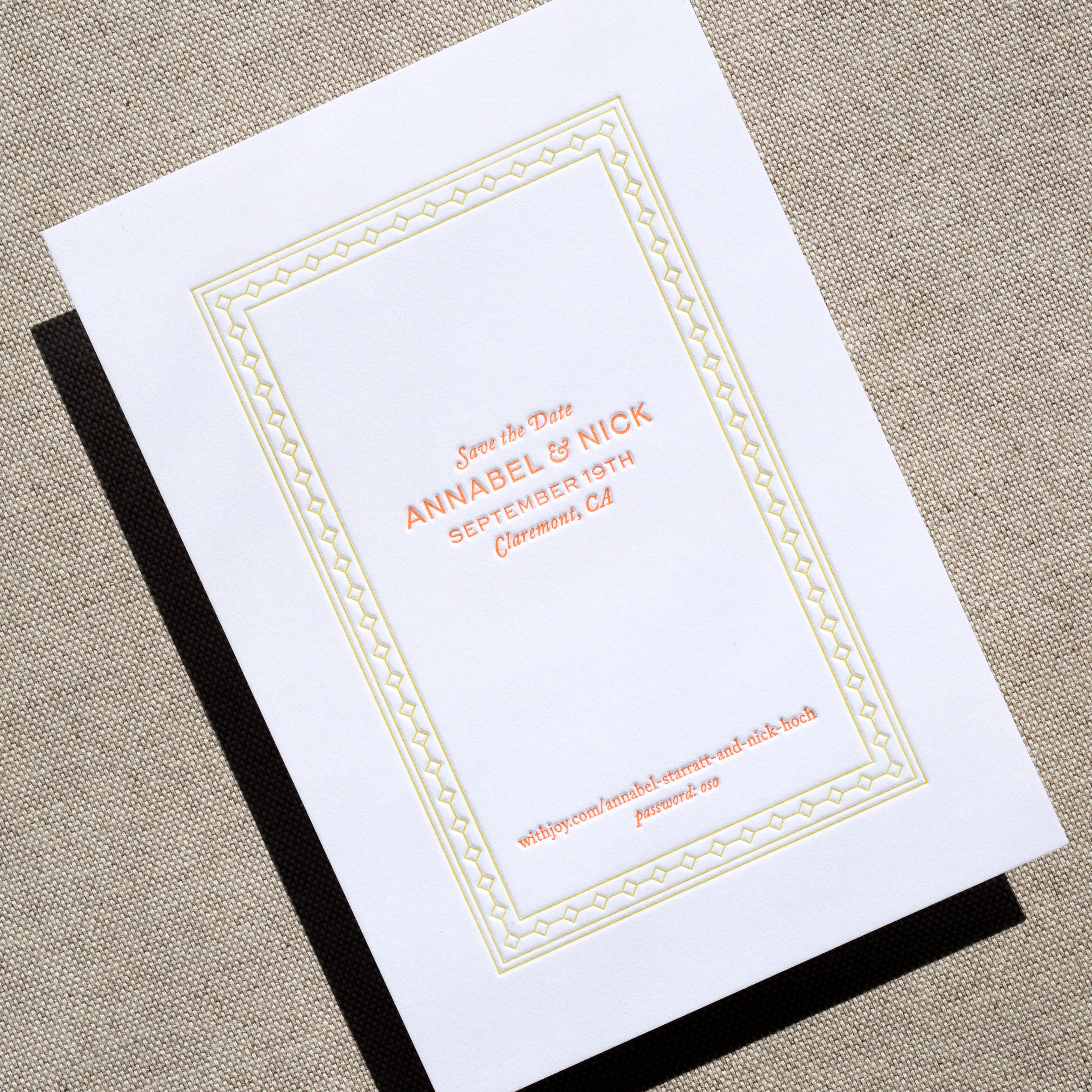 The Craftsman Collection: Save the Dates