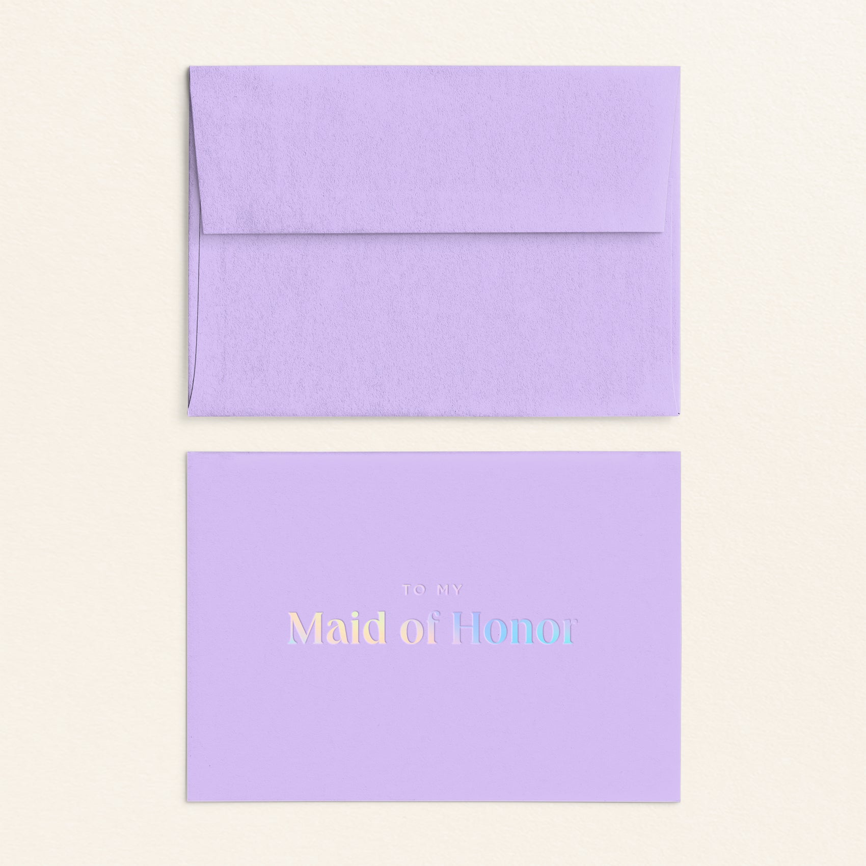 To My Maid of Honor Card