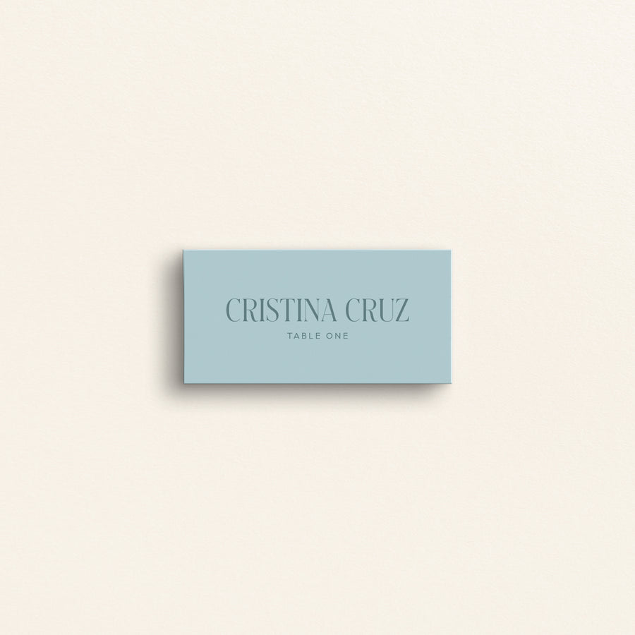 The Passport Collection: Escort Cards (Folded)