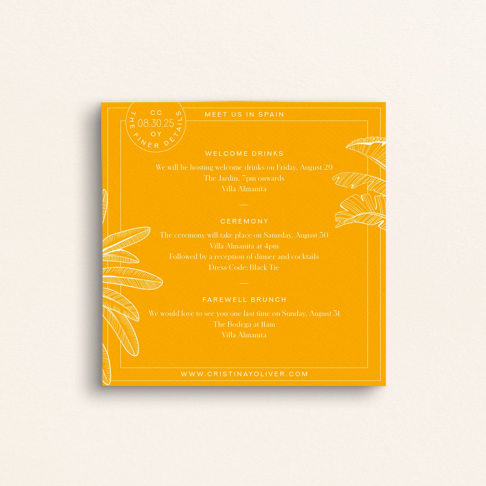 The Passport Collection: Detail Card