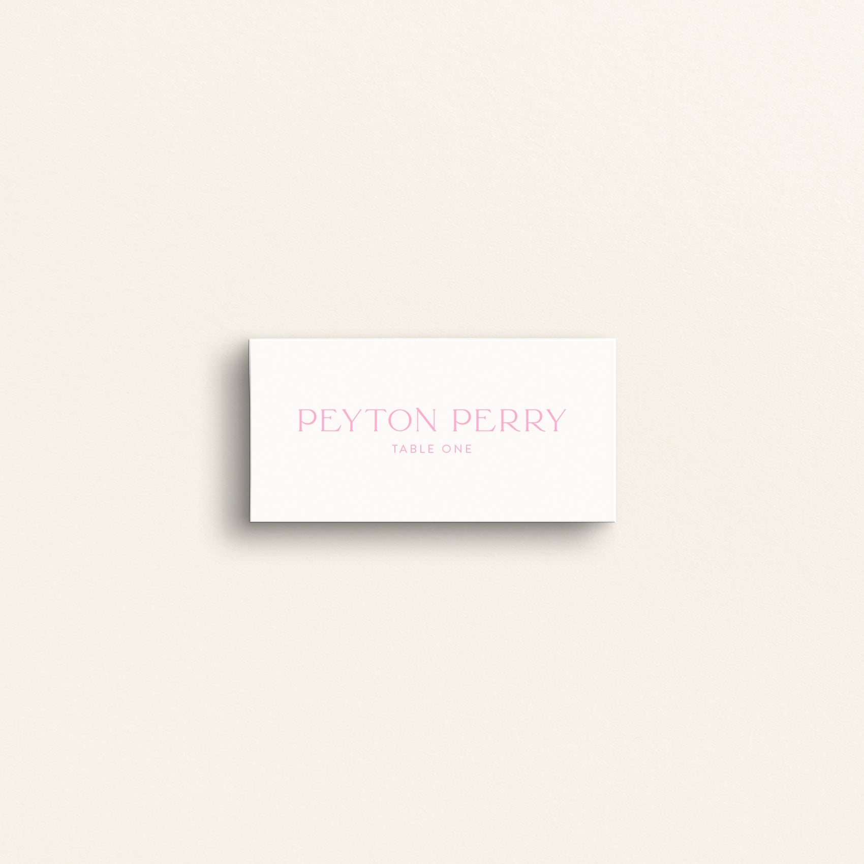 The Contemporary Collection: Escort Cards (Folded)