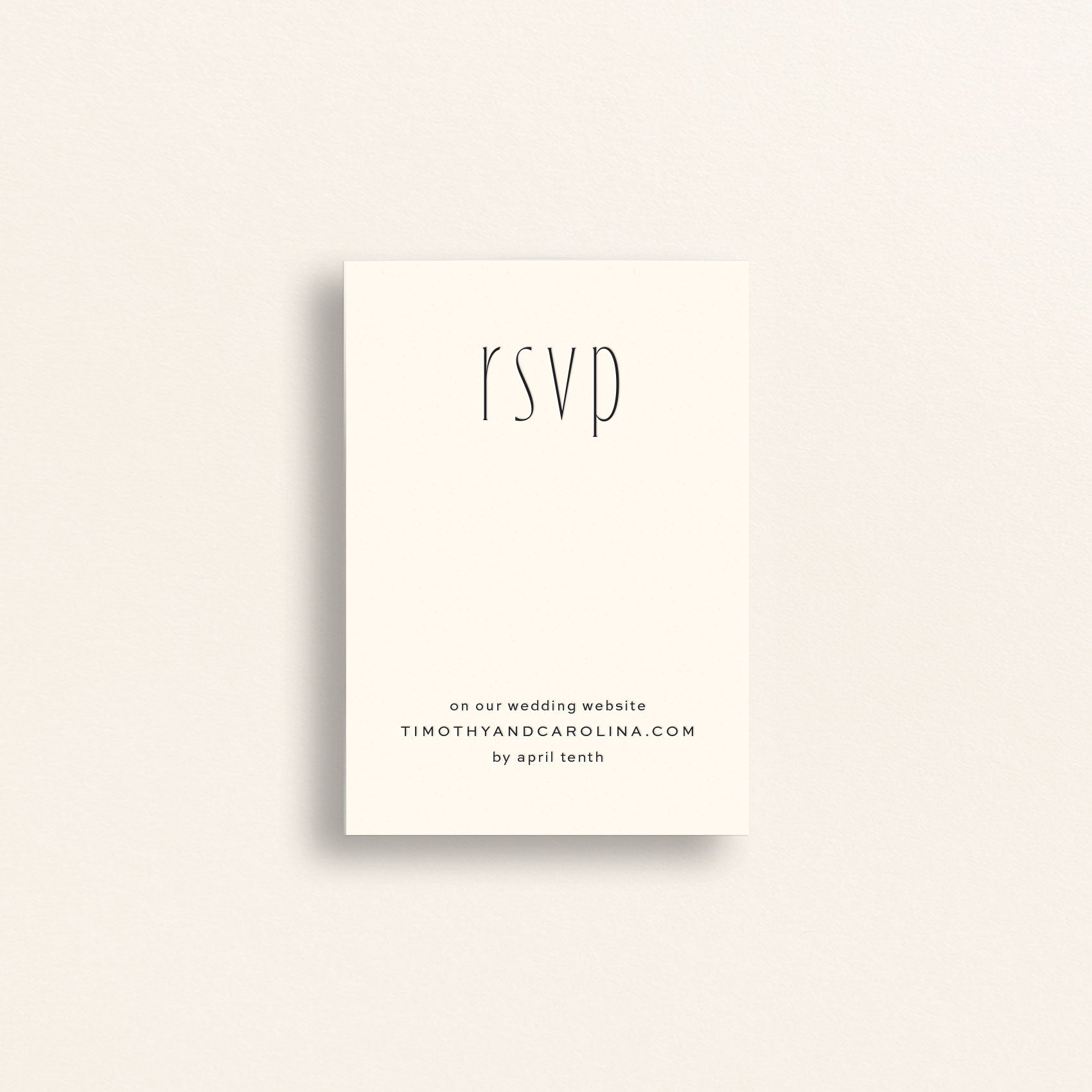 The Kindred Collection: RSVP Card (Online RSVP)