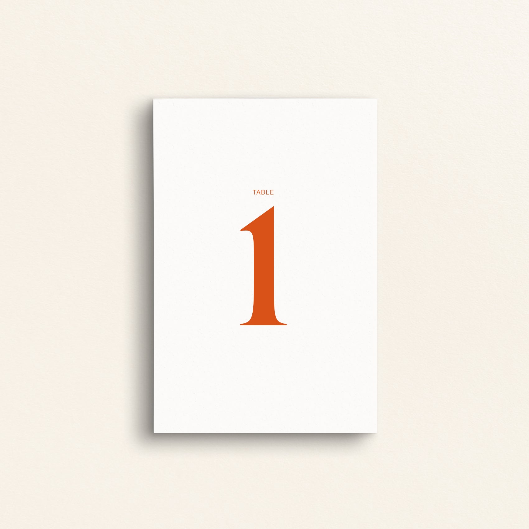 The Bohemia Collection: Table Numbers