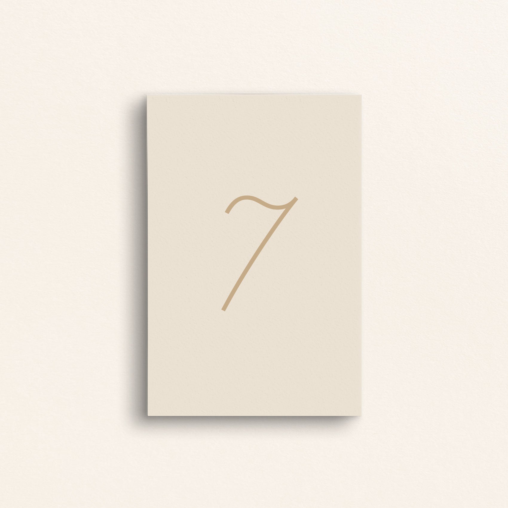 The Resort Collection: Table Numbers