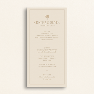 The Passport Collection: Menu