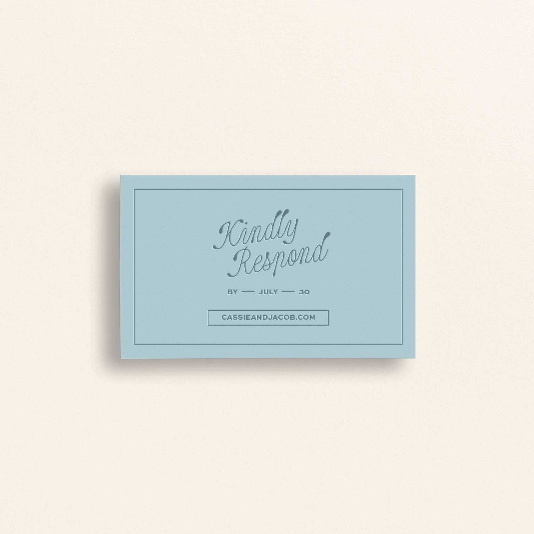 The Resort Collection: RSVP Card (Online RSVP)
