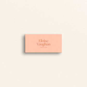 The Editorial Collection: Escort Cards (Folded)