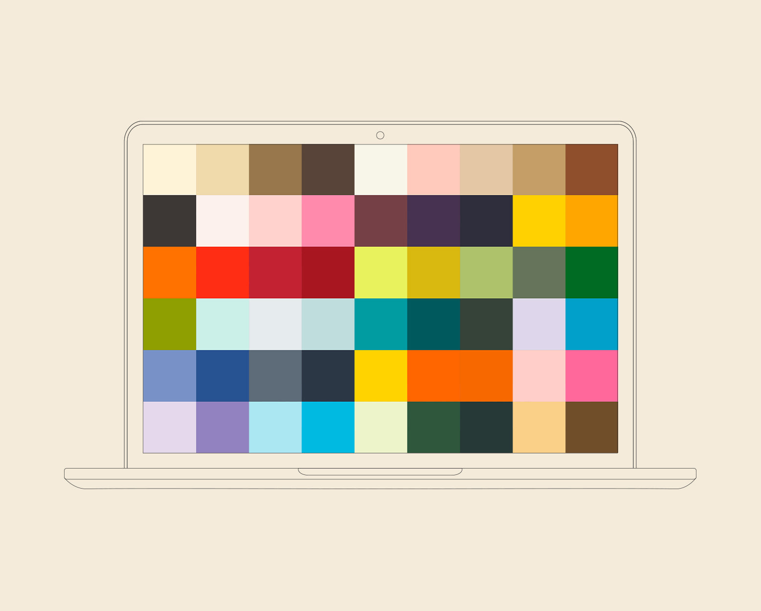 The Stationer's Swatch Library