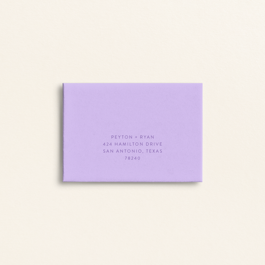 The Contemporary Collection: RSVP Envelopes