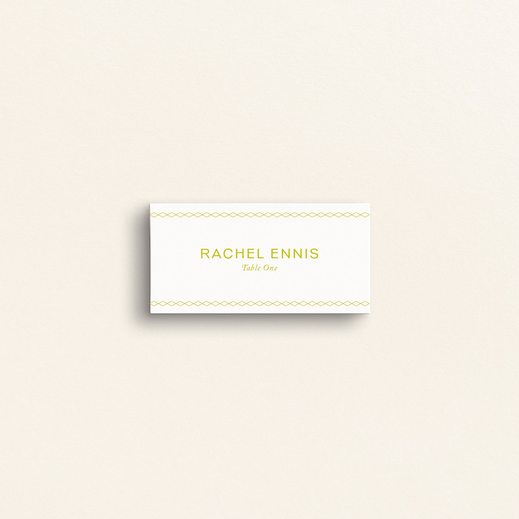 The Craftsman Collection: Escort Cards (Folded)