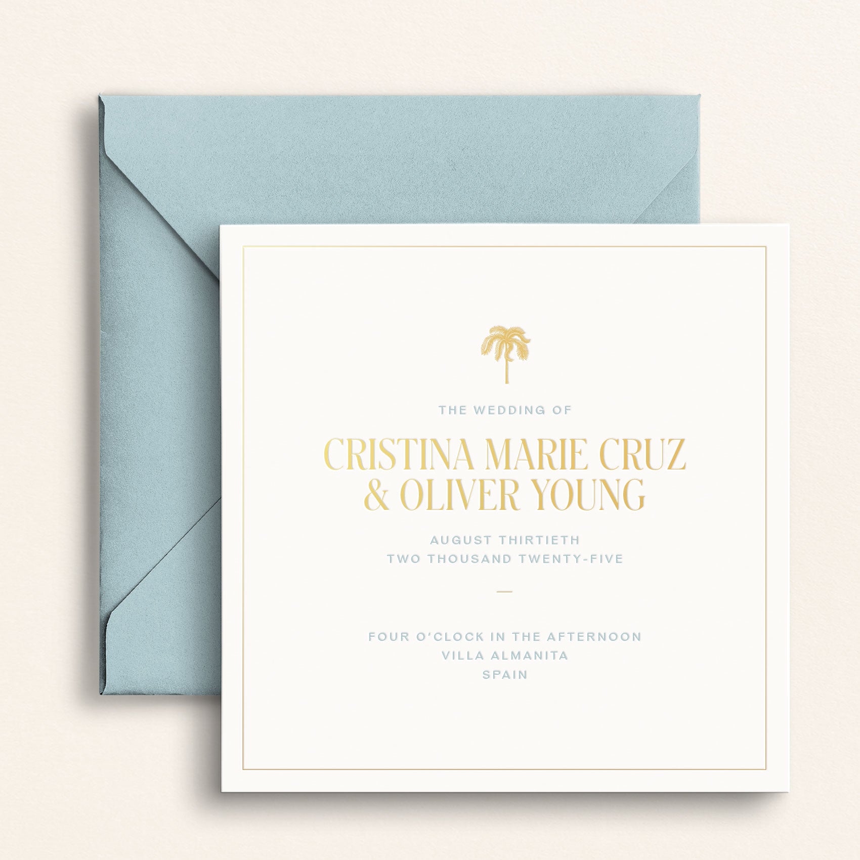 The Passport Collection: Invitation and Envelopes