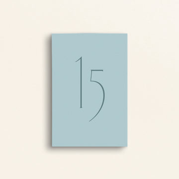 The Nouveau Collection: Table Numbers