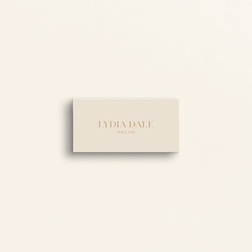 The Bohemia Collection: Escort Cards (Folded)
