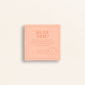 The Passport Collection: RSVP Card (Online RSVP)