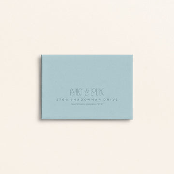 The Nouveau Collection: RSVP Envelopes