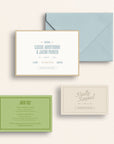 The Resort Collection: Invitation Suite with Online Response Card