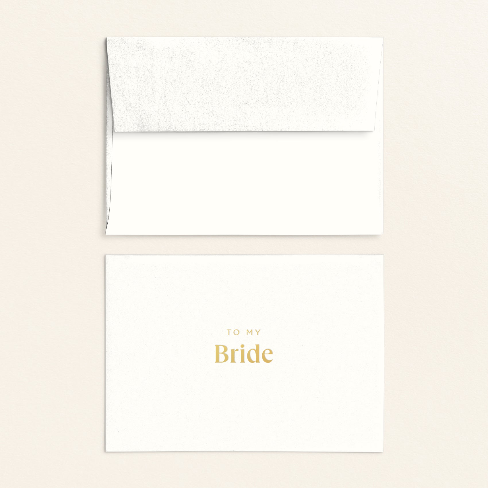 To My Bride Card