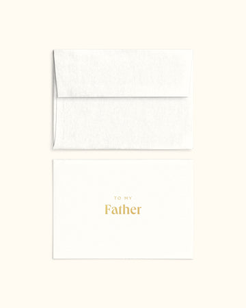 To My Father Card